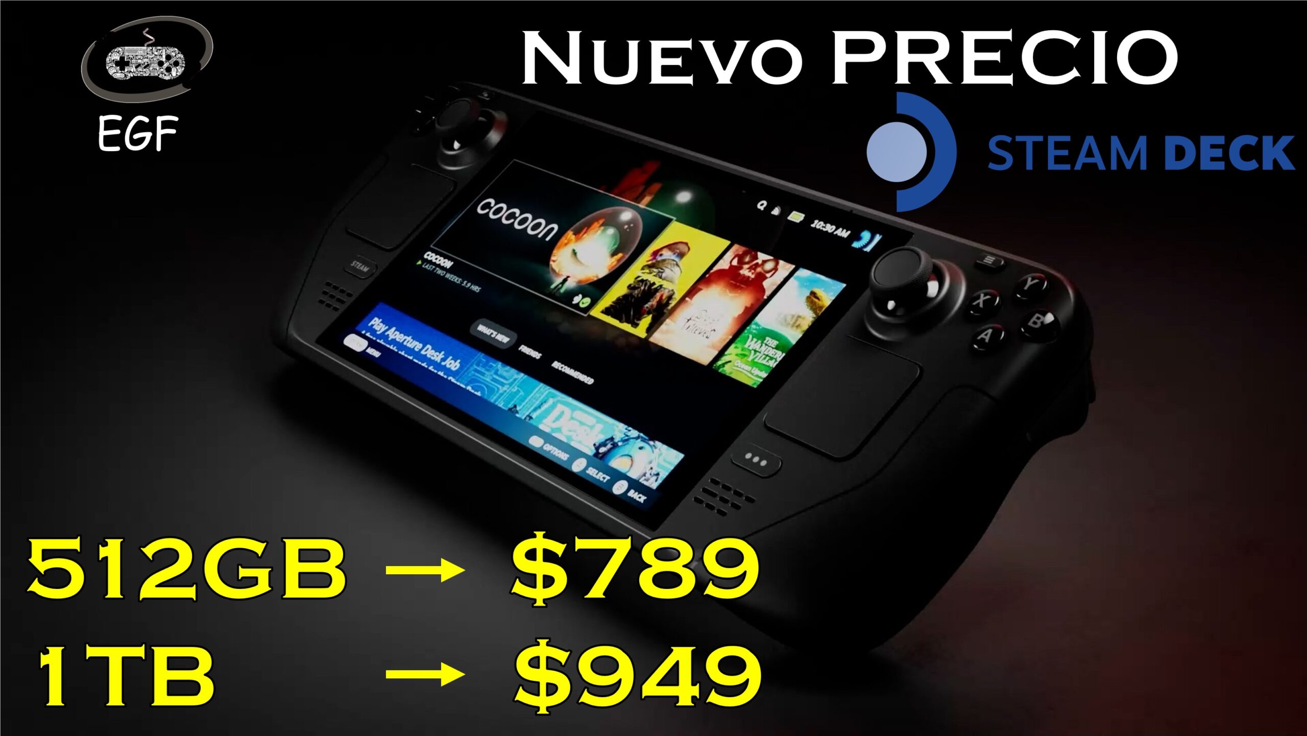 Steam Deck OLED se dispara hasta $950 dólares y ahora cuesta más que un PS5 Pro