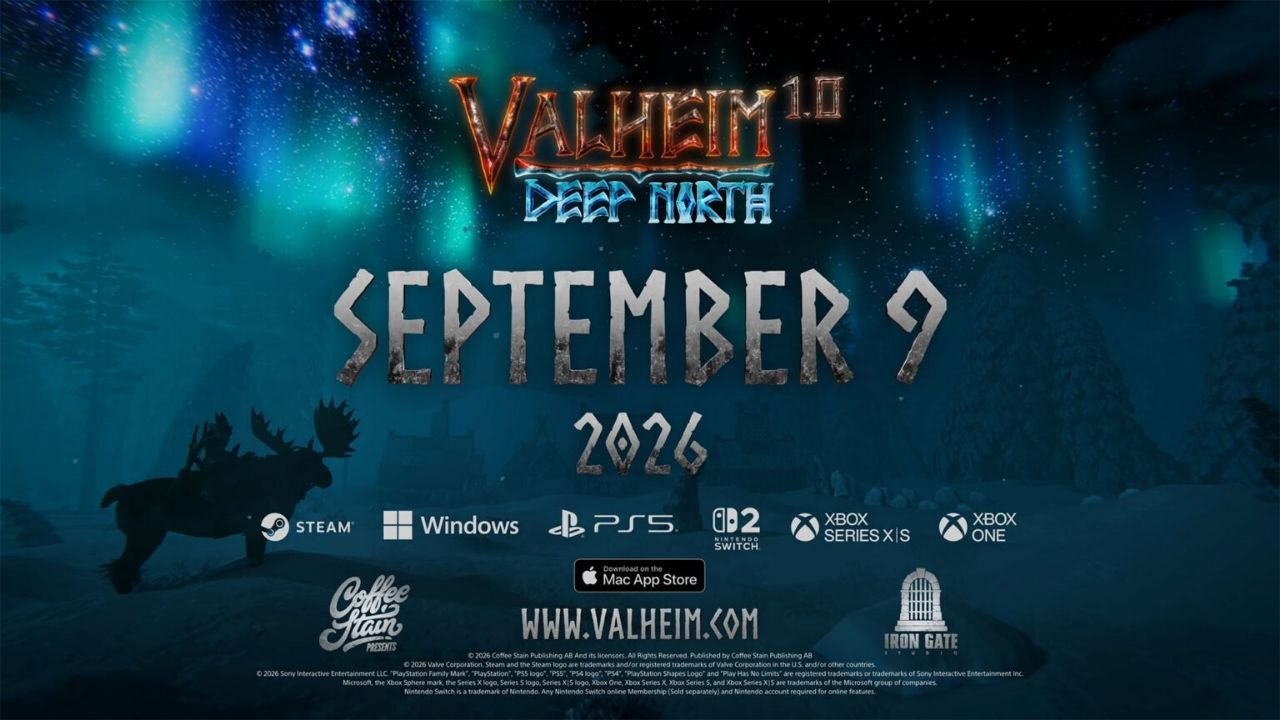 Valheim sale del Early Access el 9 de septiembre: cinco años después, el juego vikingo por fin es ‘oficial’